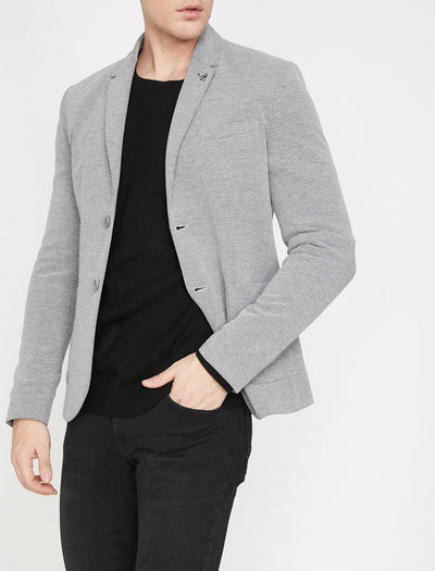 17523 Anthracite Pocket Detailed Blazer
