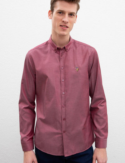 17687 Claret Red US POLO ASSN Shirt
