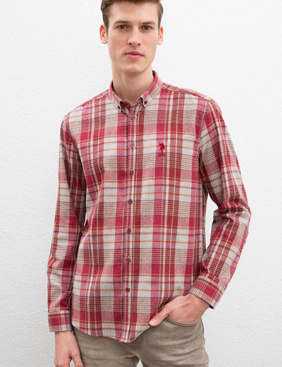 17676 Claret Red US POLO ASSN Shirt