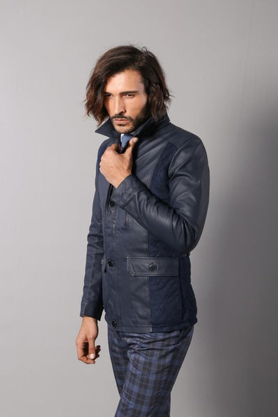 15595-navy-blue-faux-leather-jacket