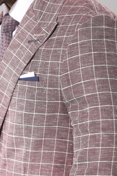 15465-burgundy -blazer