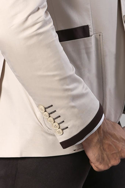 4669 Grey Slim Fit Blazer