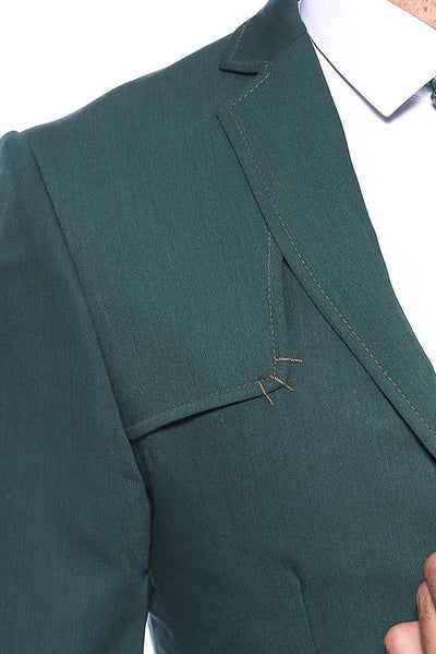 4677 Green Slim Fit Blazer